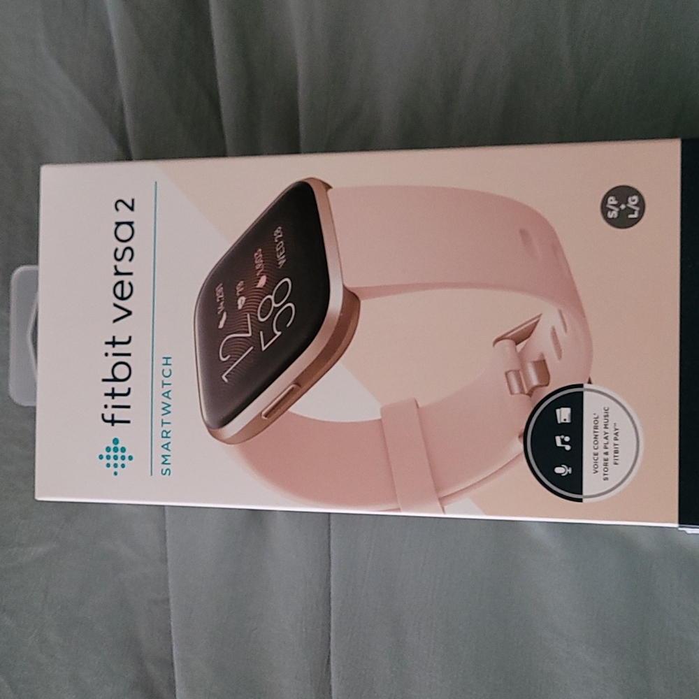 Fitbit versa 2 smartwatch rosegold